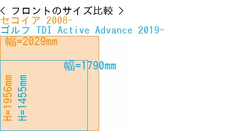 #セコイア 2008- + ゴルフ TDI Active Advance 2019-